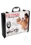 Fetish Fantasy Series Deluxe Shock Therapy Travel Kit - Black And Silver