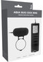 Linx Aqua Silks Vibrating Cock Ring With Remote Control - Black