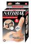 Natural Realskin Squirting Penis With Adjustable Harness 6in - Vanilla